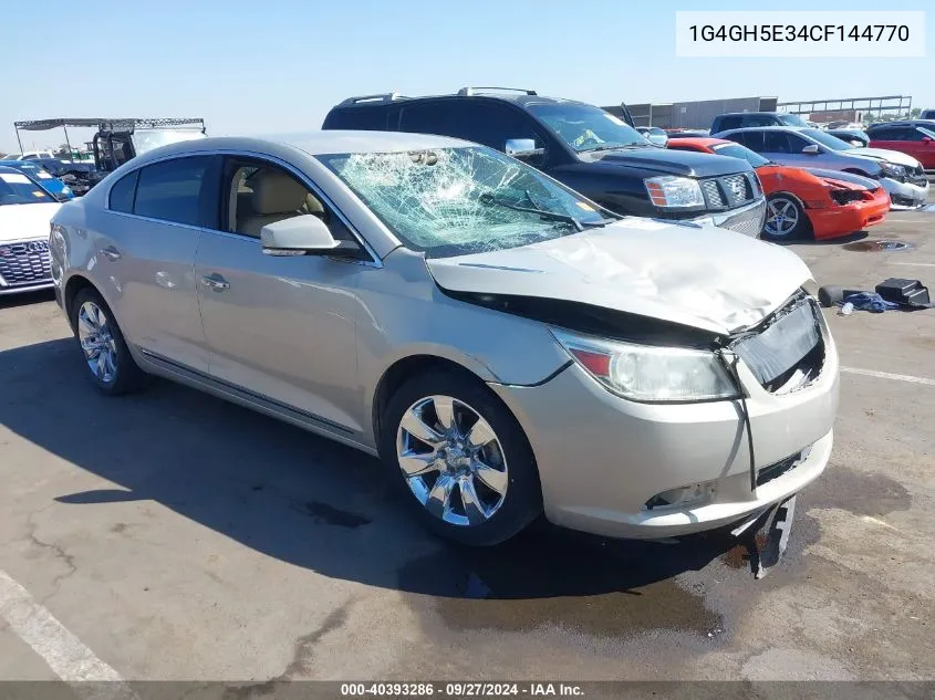 1G4GH5E34CF144770 2012 Buick Lacrosse Premium 3 Group