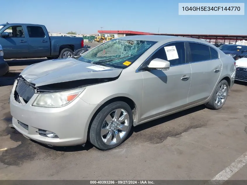 1G4GH5E34CF144770 2012 Buick Lacrosse Premium 3 Group