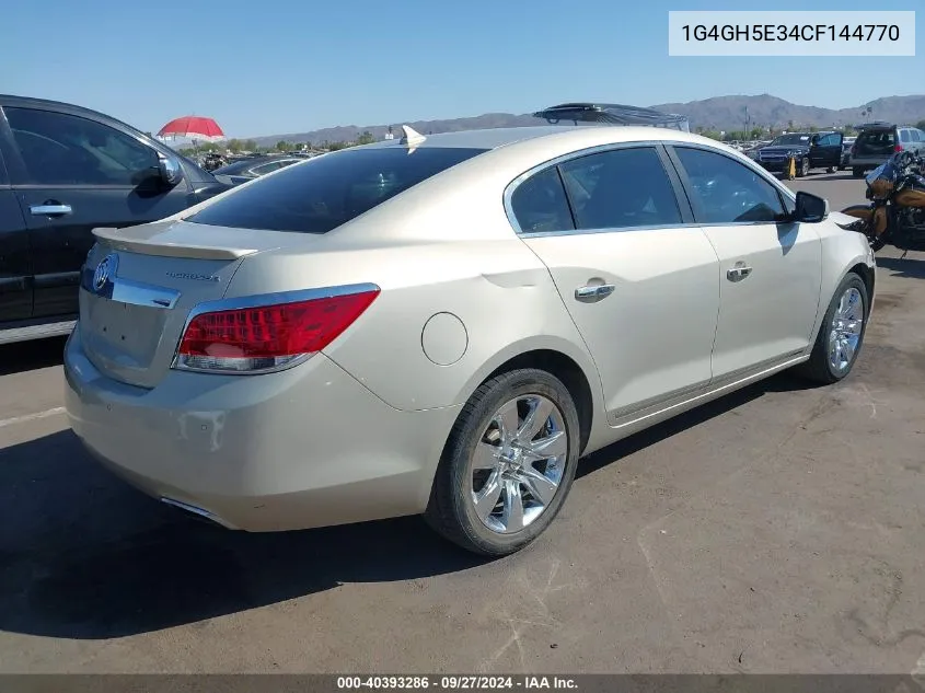 1G4GH5E34CF144770 2012 Buick Lacrosse Premium 3 Group