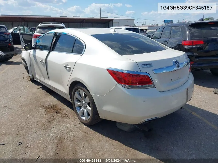 1G4GH5G39CF345187 2012 Buick Lacrosse Premium 3 Group