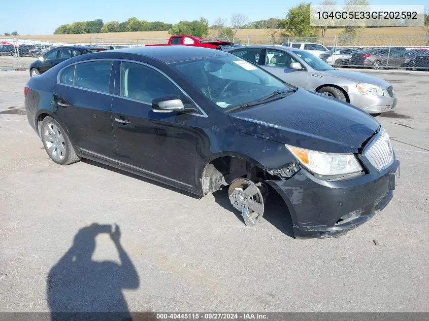 1G4GC5E33CF202592 2012 Buick Lacrosse Leather Group