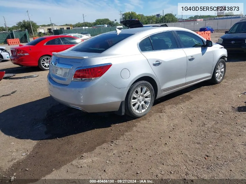 2012 Buick Lacrosse Premium 1 Group VIN: 1G4GD5ER5CF243873 Lot: 40456100