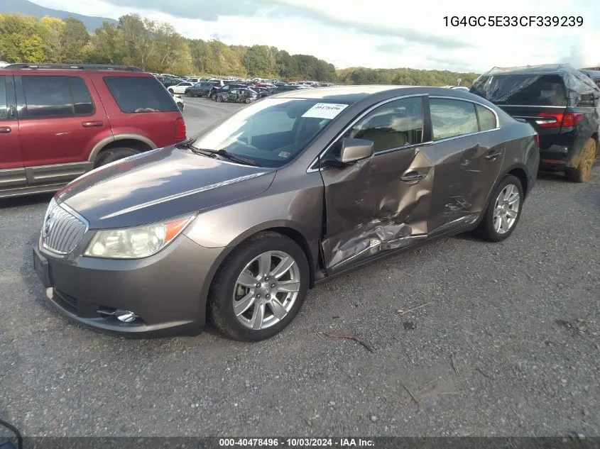 1G4GC5E33CF339239 2012 Buick Lacrosse Leather Group