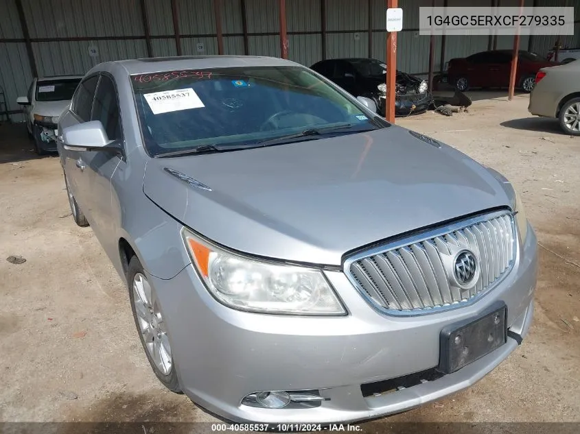 2012 Buick Lacrosse VIN: 1G4GC5ERXCF279335 Lot: 40585537