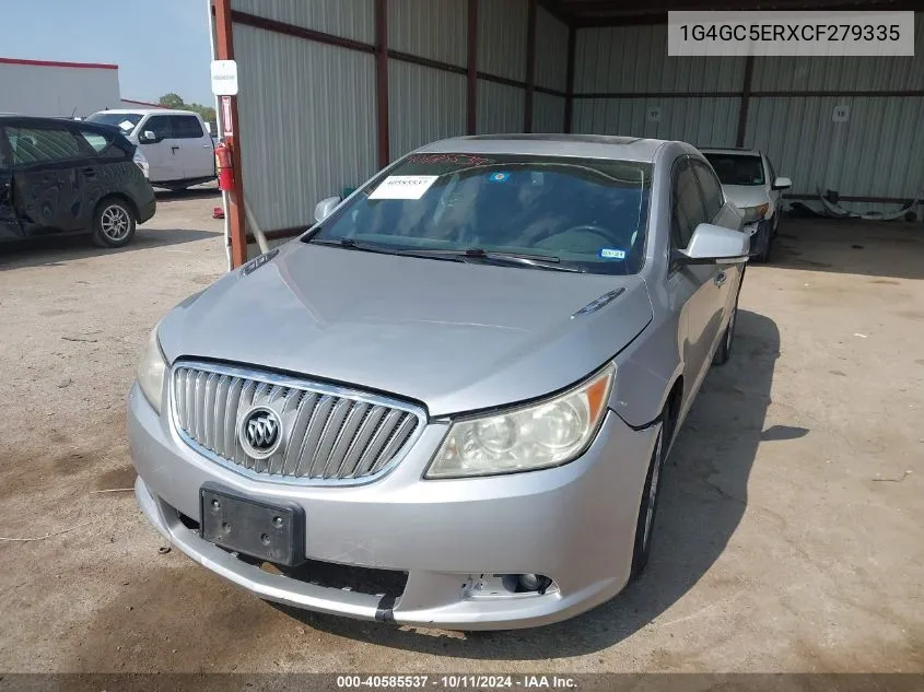 1G4GC5ERXCF279335 2012 Buick Lacrosse