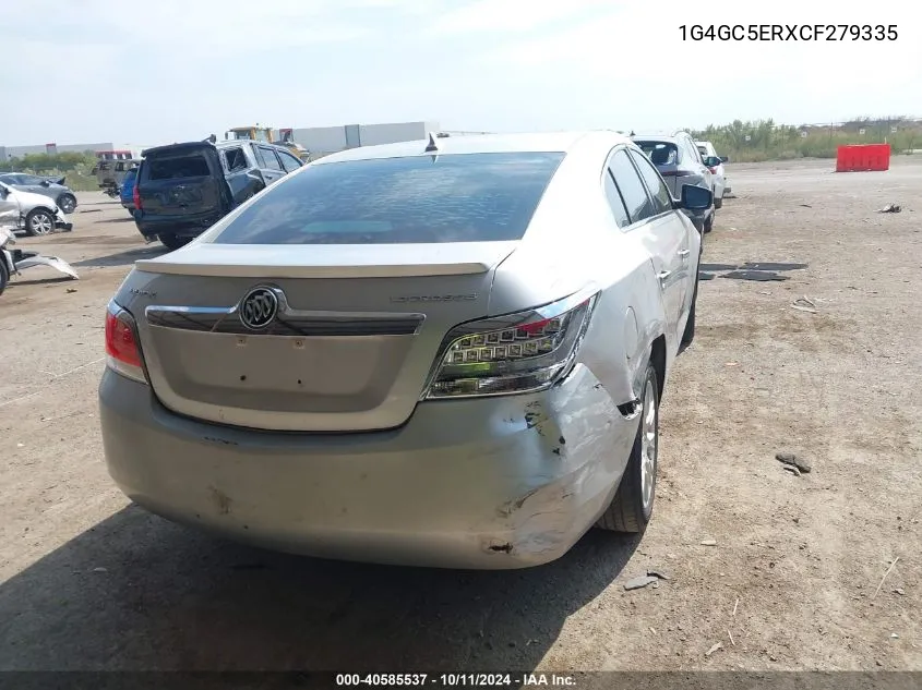 1G4GC5ERXCF279335 2012 Buick Lacrosse