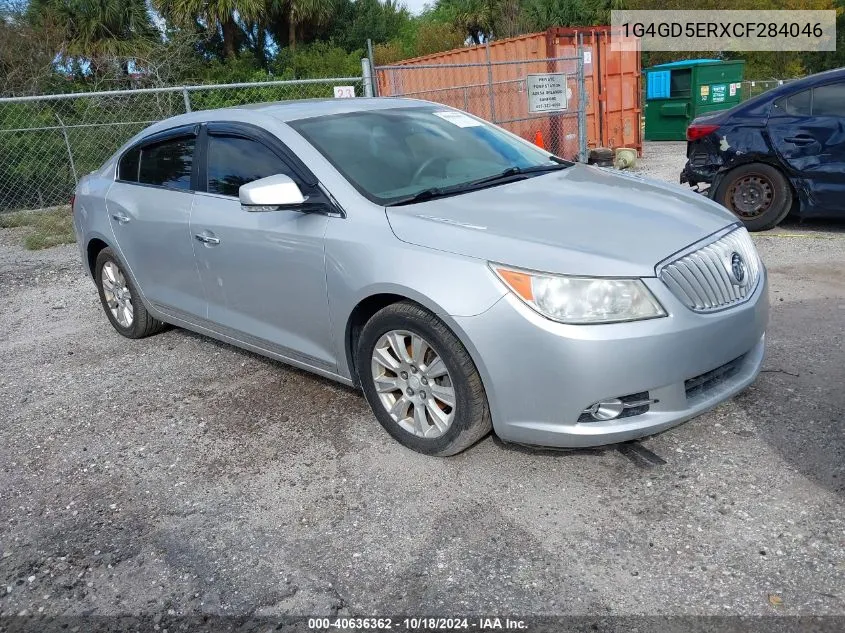 2012 Buick Lacrosse Premium 1 Group VIN: 1G4GD5ERXCF284046 Lot: 40636362