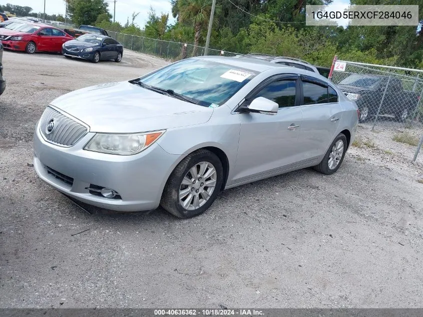 2012 Buick Lacrosse Premium 1 Group VIN: 1G4GD5ERXCF284046 Lot: 40636362