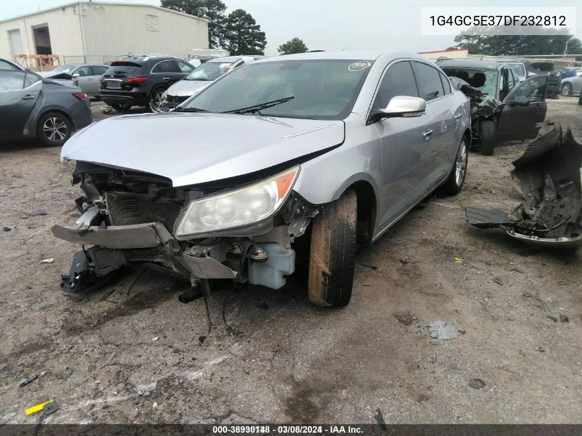 2013 Buick Lacrosse Leather Group VIN: 1G4GC5E37DF232812 Lot: 38930148