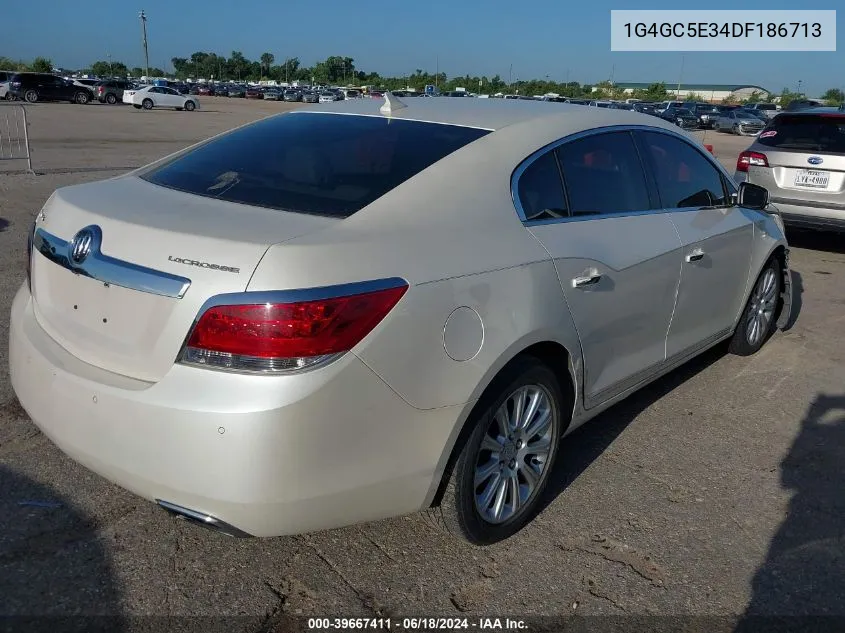 2013 Buick Lacrosse Leather Group VIN: 1G4GC5E34DF186713 Lot: 39667411