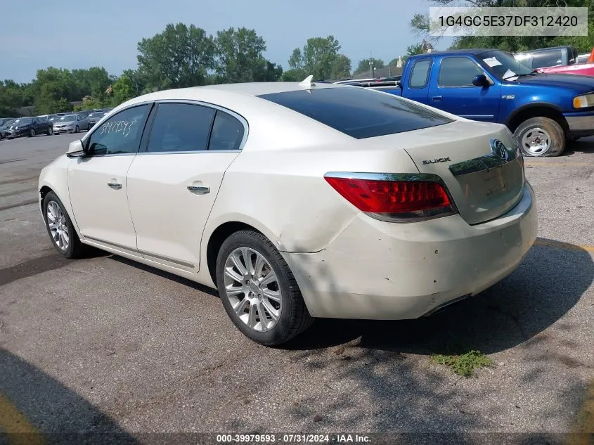 1G4GC5E37DF312420 2013 Buick Lacrosse Leather Group