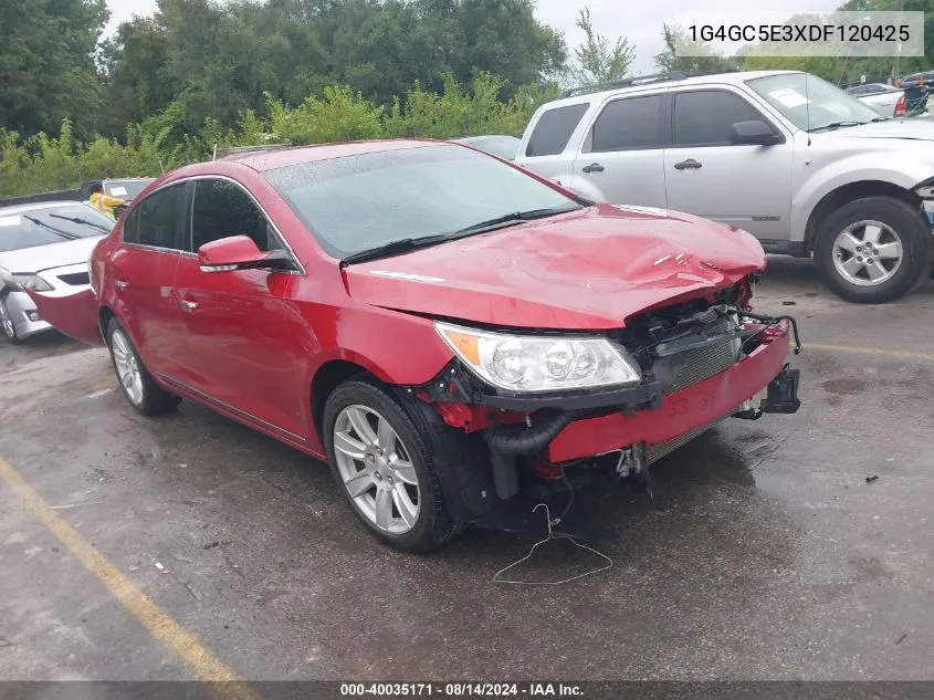 1G4GC5E3XDF120425 2013 Buick Lacrosse Leather Group