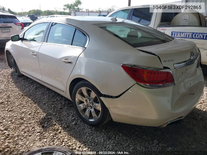 1G4GF5E3XDF292865 2013 Buick Lacrosse Premium 1 Group