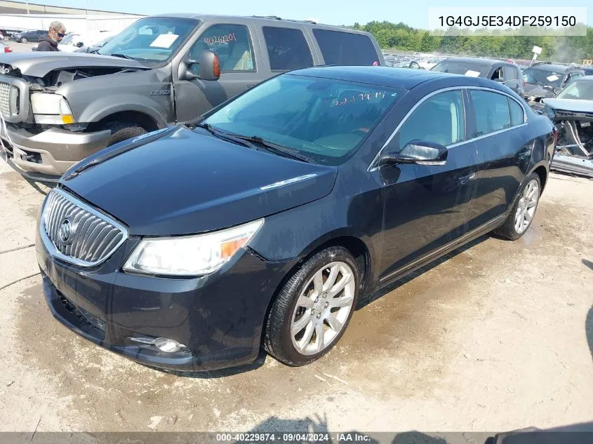 1G4GJ5E34DF259150 2013 Buick Lacrosse Touring Group