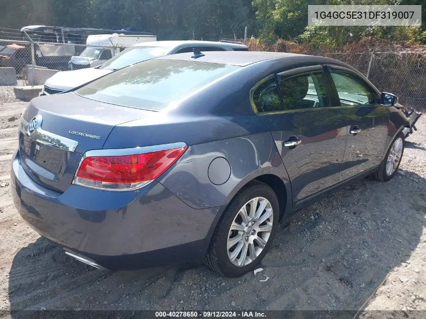 1G4GC5E31DF319007 2013 Buick Lacrosse Leather Group