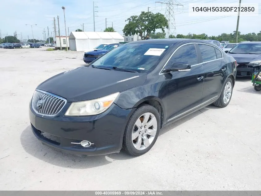 2013 Buick Lacrosse Premium 2 Group VIN: 1G4GH5G35DF212850 Lot: 40305969