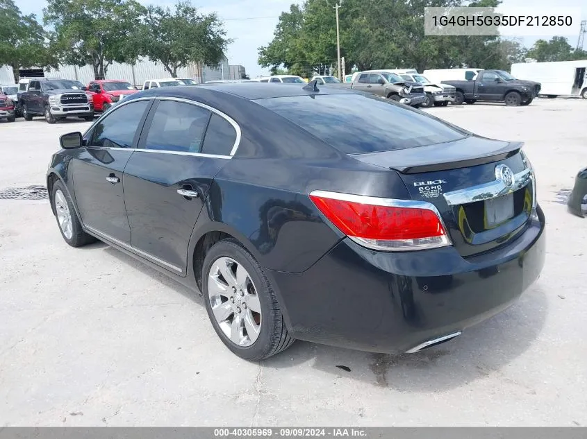 2013 Buick Lacrosse Premium 2 Group VIN: 1G4GH5G35DF212850 Lot: 40305969