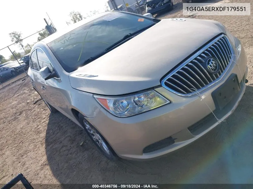 1G4GA5ERXDF179551 2013 Buick Lacrosse