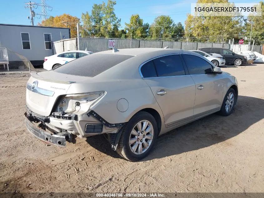 1G4GA5ERXDF179551 2013 Buick Lacrosse