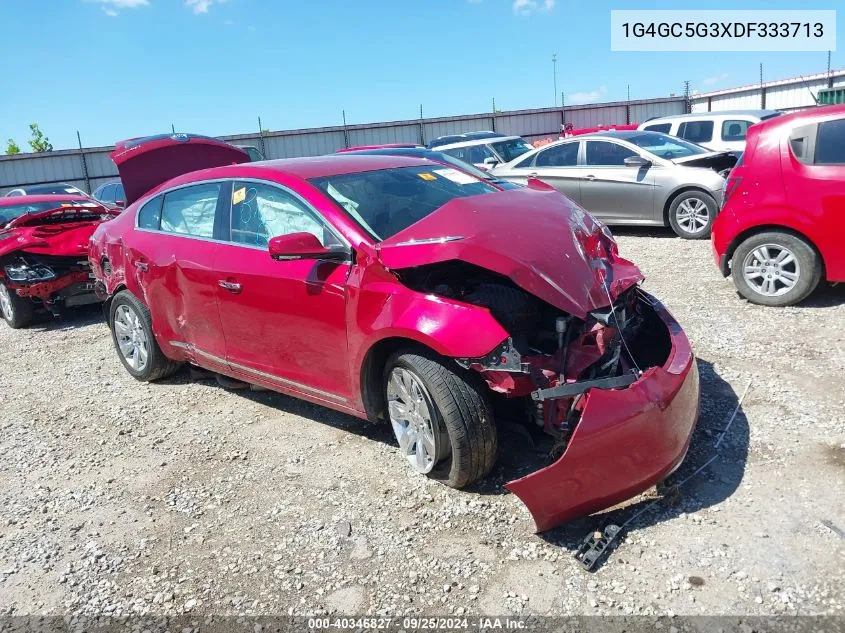 2013 Buick Lacrosse Leather Group VIN: 1G4GC5G3XDF333713 Lot: 40346827