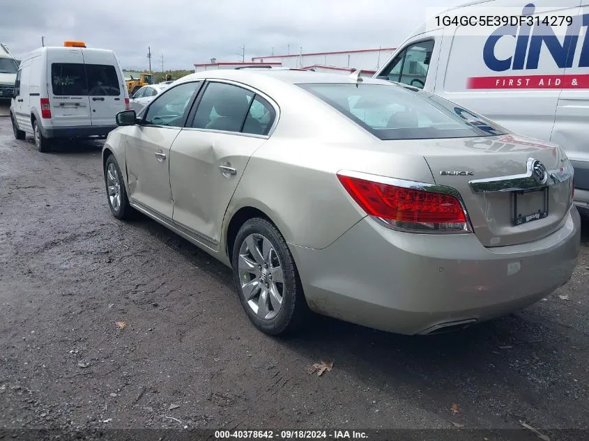 2013 Buick Lacrosse Leather Group VIN: 1G4GC5E39DF314279 Lot: 40378642