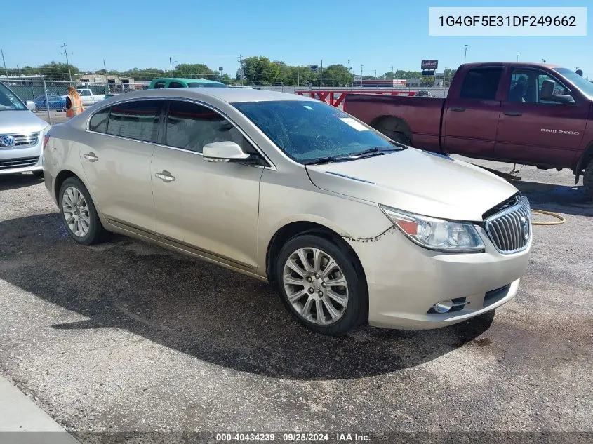 1G4GF5E31DF249662 2013 Buick Lacrosse Premium 1 Group