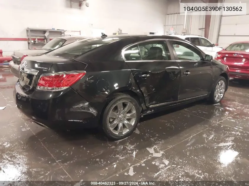 2013 Buick Lacrosse Premium 1 Group VIN: 1G4GG5E39DF130562 Lot: 40452323