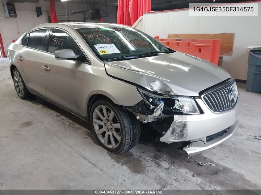 1G4GJ5E35DF314575 2013 Buick Lacrosse Touring