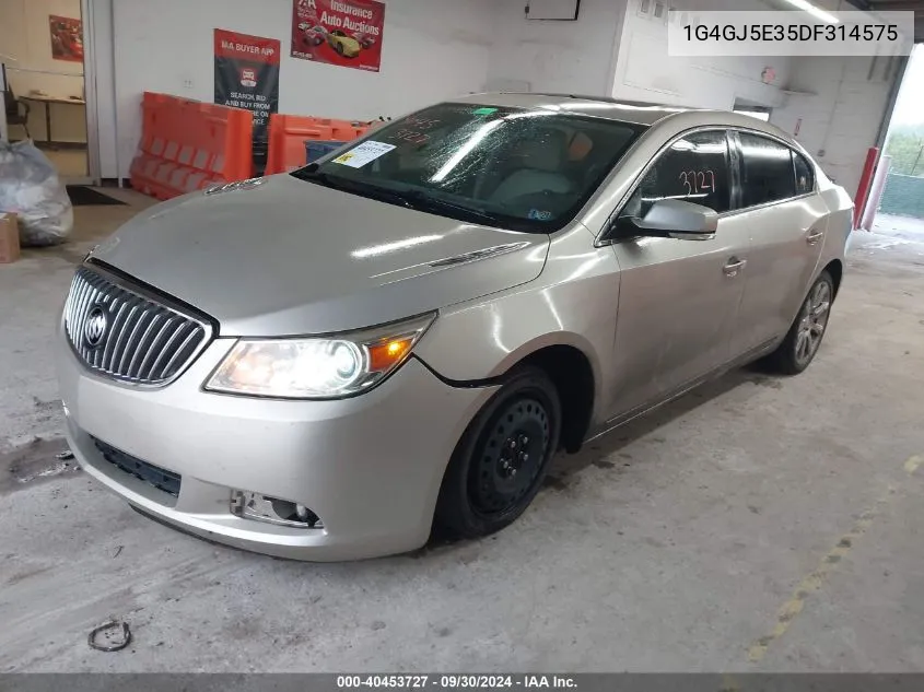 1G4GJ5E35DF314575 2013 Buick Lacrosse Touring