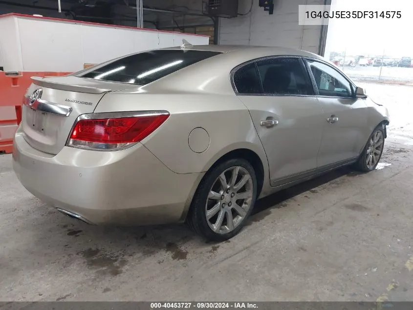 2013 Buick Lacrosse Touring VIN: 1G4GJ5E35DF314575 Lot: 40453727