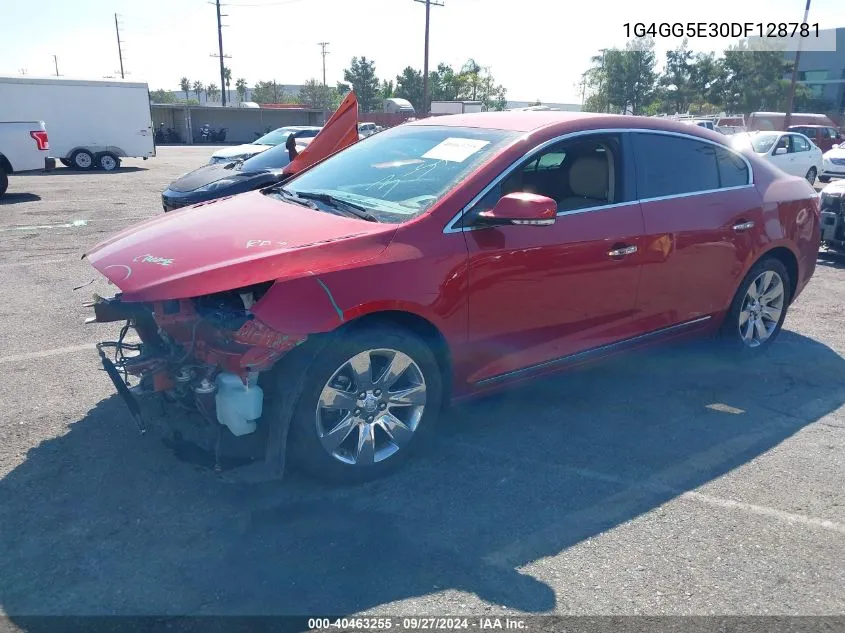 2013 Buick Lacrosse Premium 1 Group VIN: 1G4GG5E30DF128781 Lot: 40463255