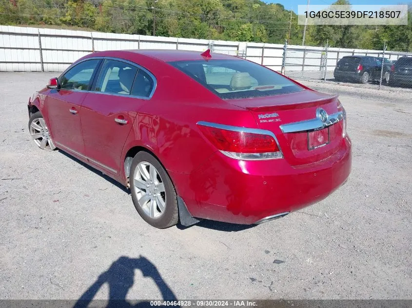 2013 Buick Lacrosse VIN: 1G4GC5E39DF218507 Lot: 40464928