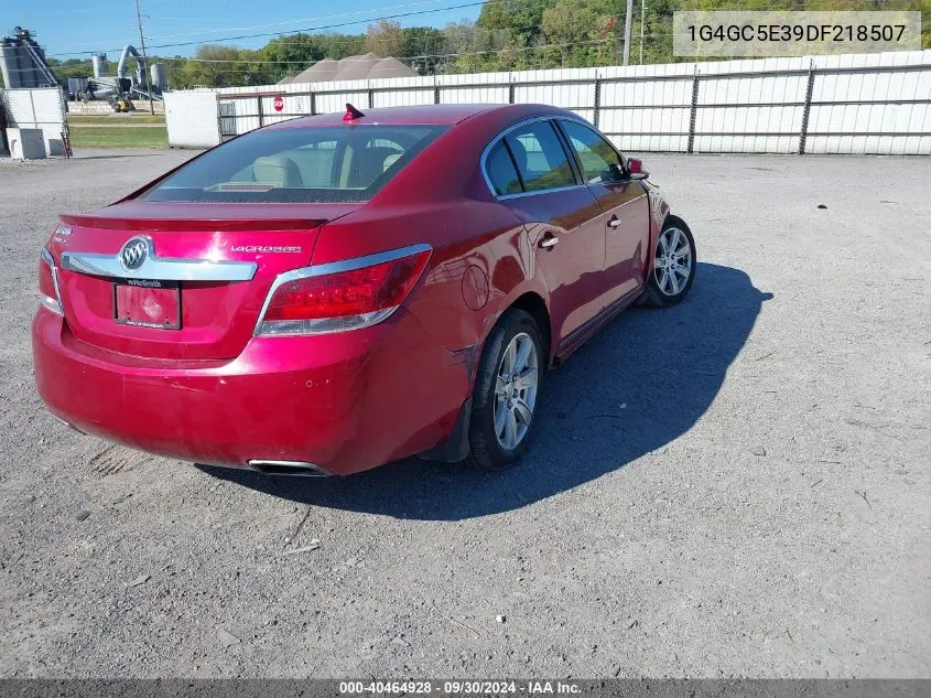 1G4GC5E39DF218507 2013 Buick Lacrosse