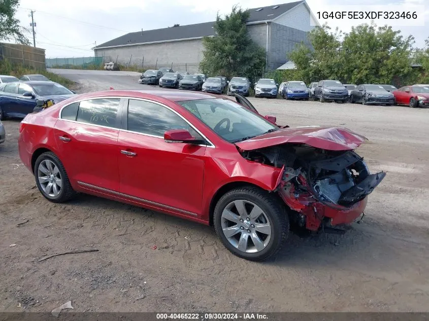 2013 Buick Lacrosse Premium 1 Group VIN: 1G4GF5E3XDF323466 Lot: 40465222