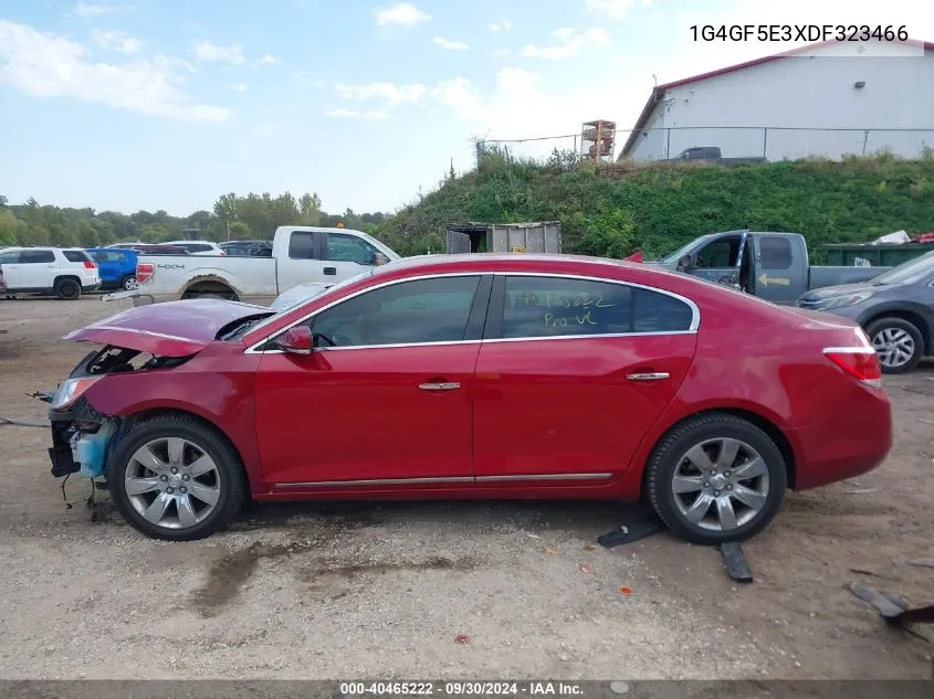 1G4GF5E3XDF323466 2013 Buick Lacrosse Premium 1 Group