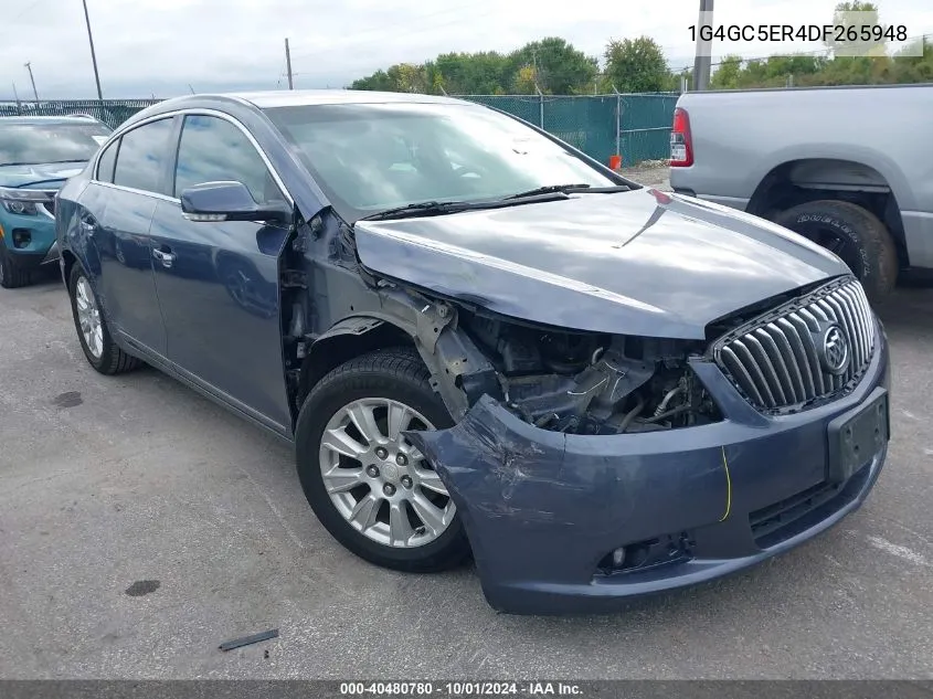 1G4GC5ER4DF265948 2013 Buick Lacrosse Leather Group