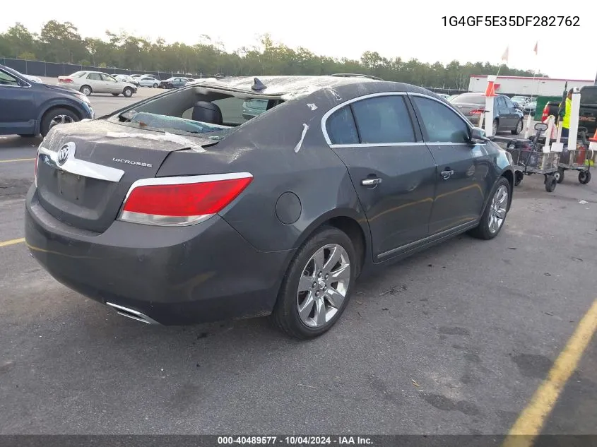 2013 Buick Lacrosse Premium VIN: 1G4GF5E35DF282762 Lot: 40489577