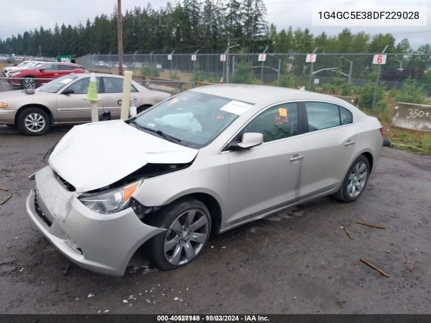 2013 Buick Lacrosse Leather Group VIN: 1G4GC5E38DF229028 Lot: 40527148