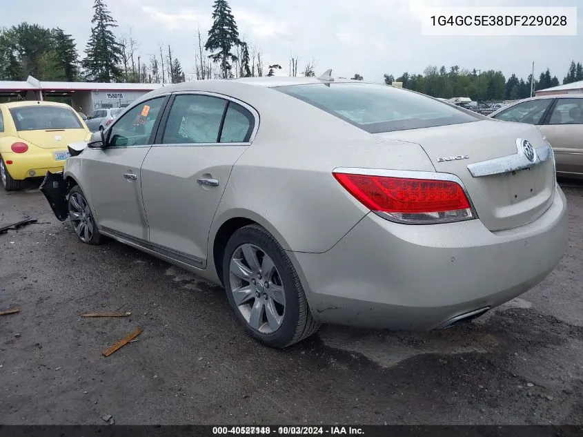 2013 Buick Lacrosse Leather Group VIN: 1G4GC5E38DF229028 Lot: 40527148