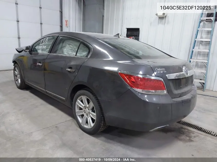 2013 Buick Lacrosse VIN: 1G4GC5E32DF120225 Lot: 40537419