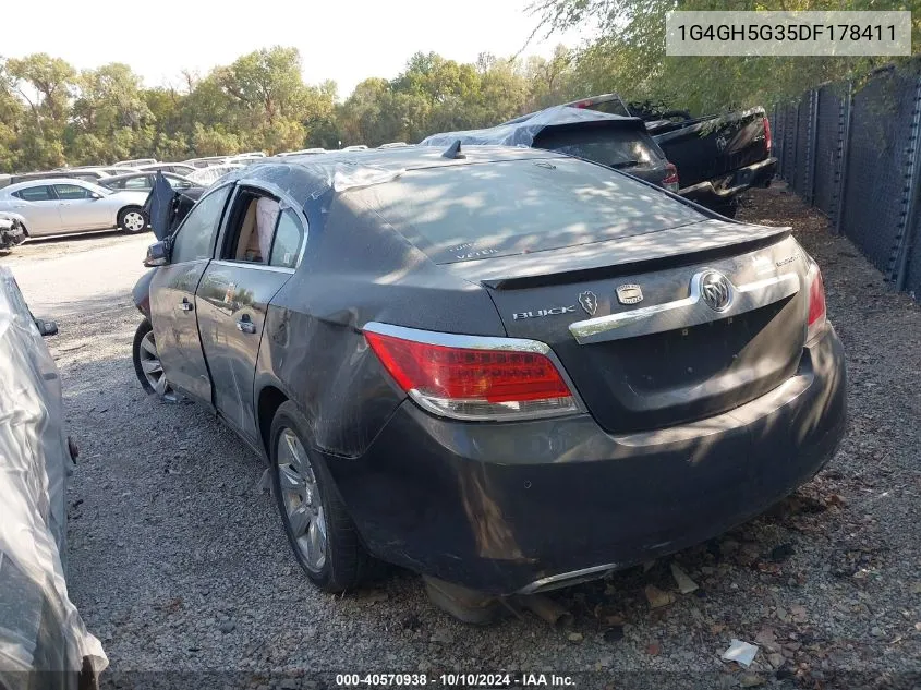 1G4GH5G35DF178411 2013 Buick Lacrosse Premium 2 Group