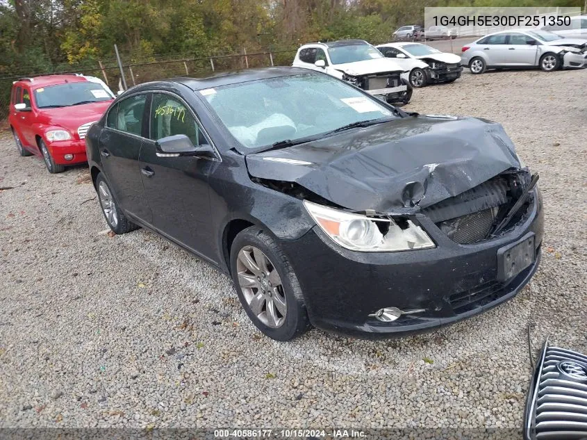 1G4GH5E30DF251350 2013 Buick Lacrosse Premium 2 Group