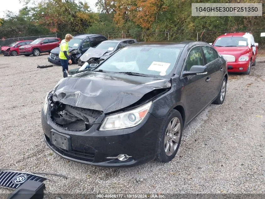 2013 Buick Lacrosse Premium 2 Group VIN: 1G4GH5E30DF251350 Lot: 40586177