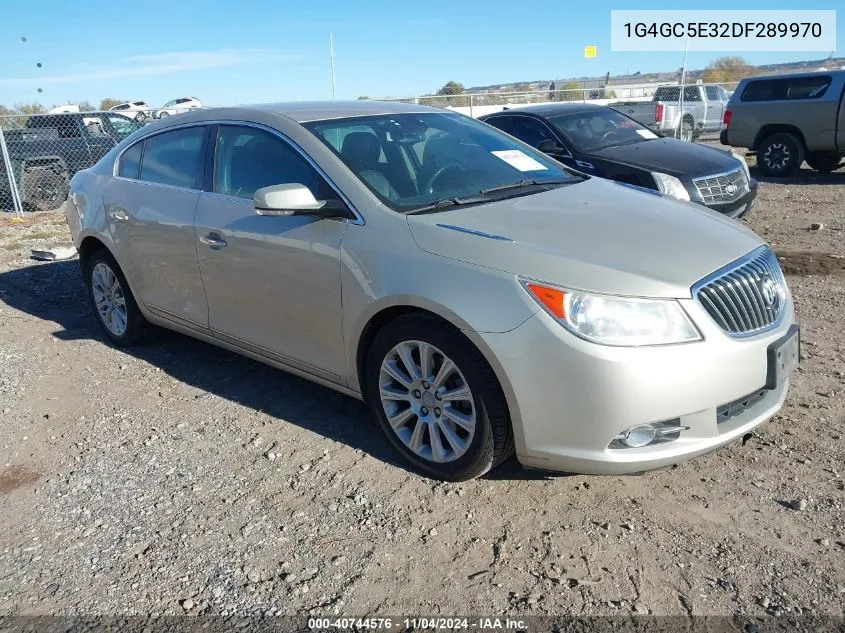 2013 Buick Lacrosse Leather Group VIN: 1G4GC5E32DF289970 Lot: 40744576