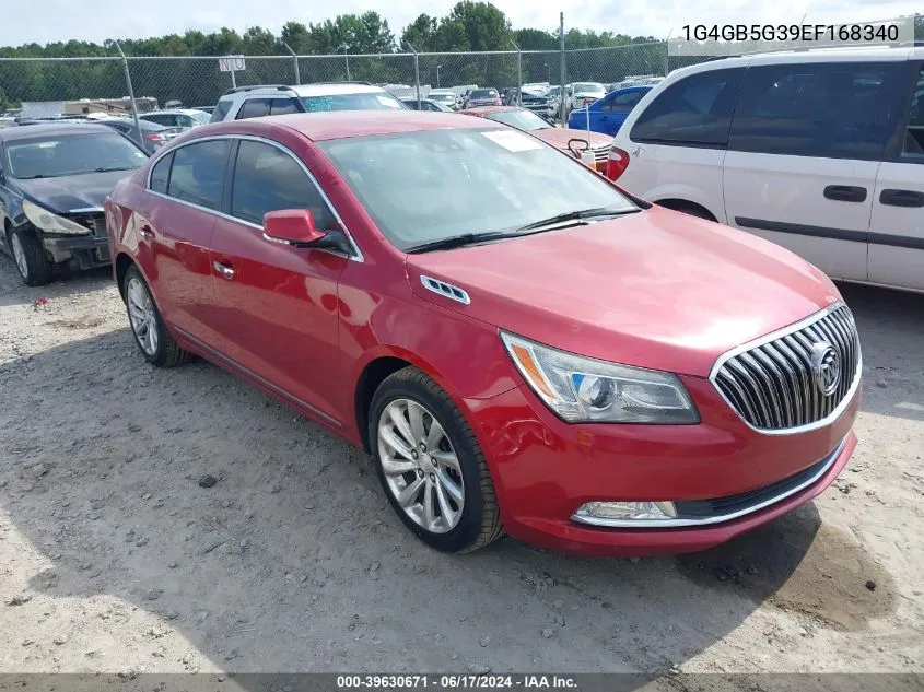 2014 Buick Lacrosse Leather Group VIN: 1G4GB5G39EF168340 Lot: 39630671