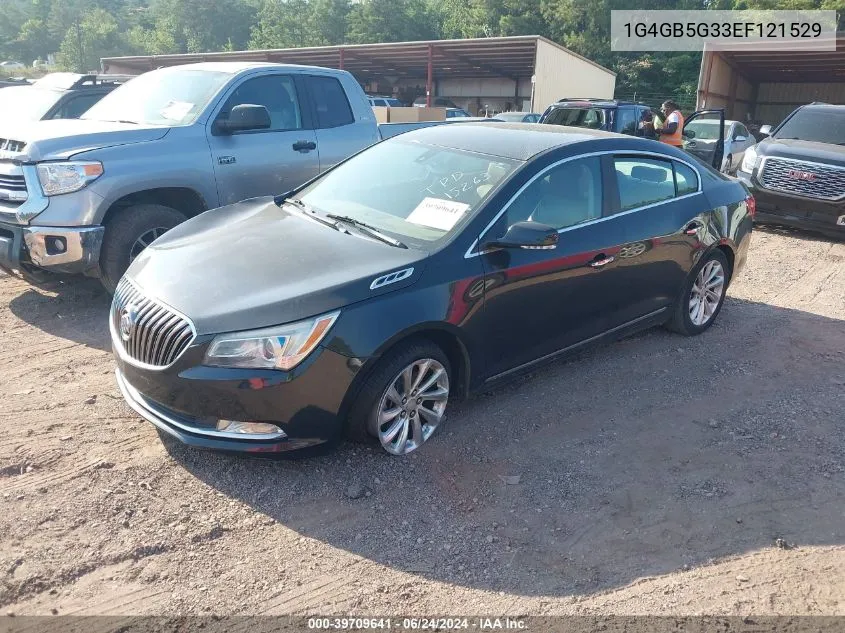 2014 Buick Lacrosse Leather Group VIN: 1G4GB5G33EF121529 Lot: 39709641