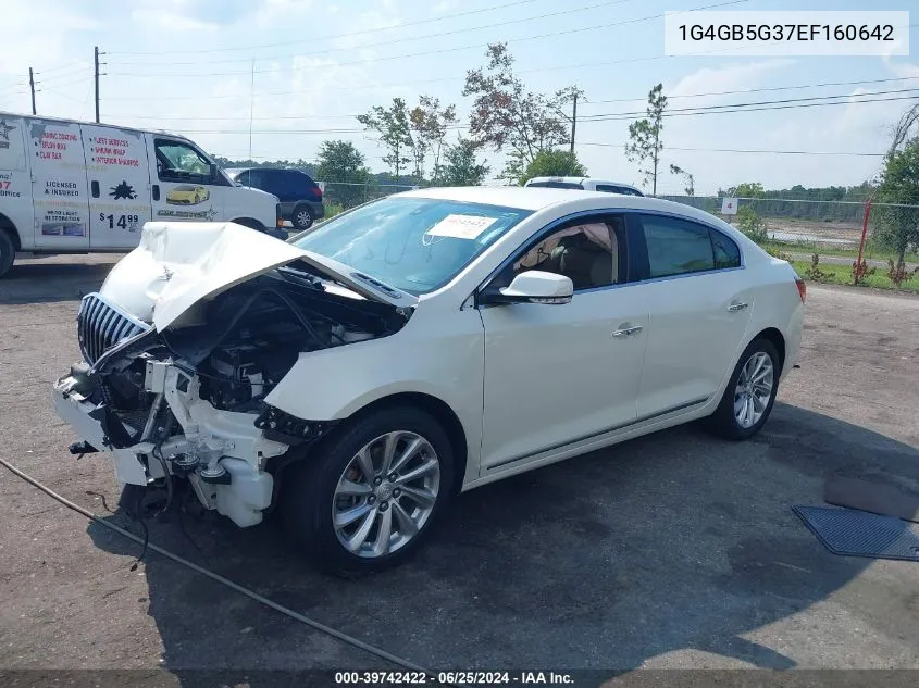 1G4GB5G37EF160642 2014 Buick Lacrosse Leather Group