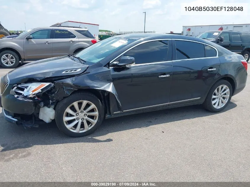 2014 Buick Lacrosse Leather Group VIN: 1G4GB5G30EF128048 Lot: 39829198