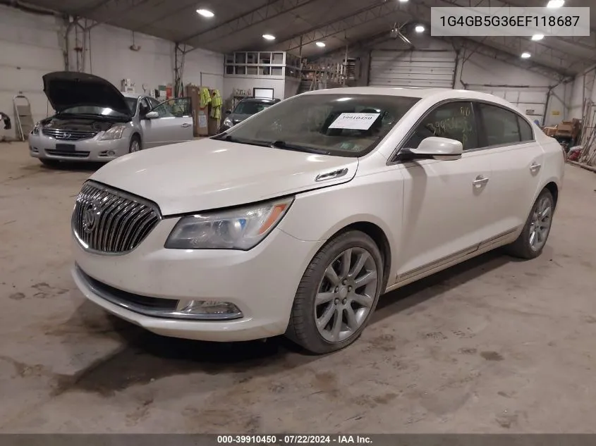 1G4GB5G36EF118687 2014 Buick Lacrosse Leather Group