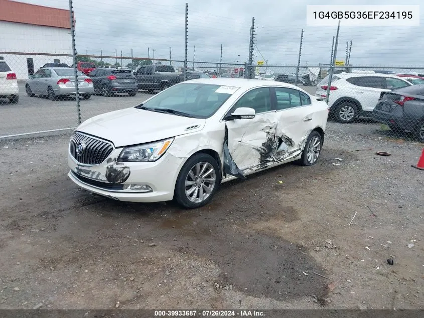 1G4GB5G36EF234195 2014 Buick Lacrosse Leather Group